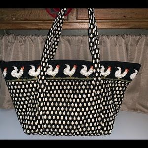 Vera Bradley Chanticleer rooster tote